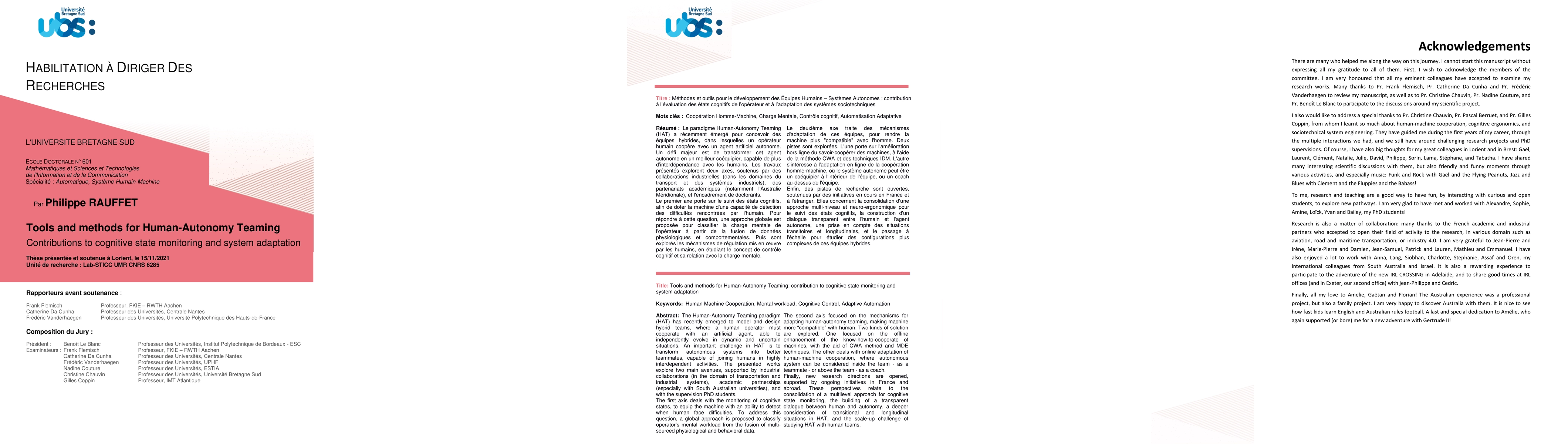 Thumbnail for Tools and methods for Human-Autonomy Teaming: Contributions to cognitive
  state monitoring and system adaptation