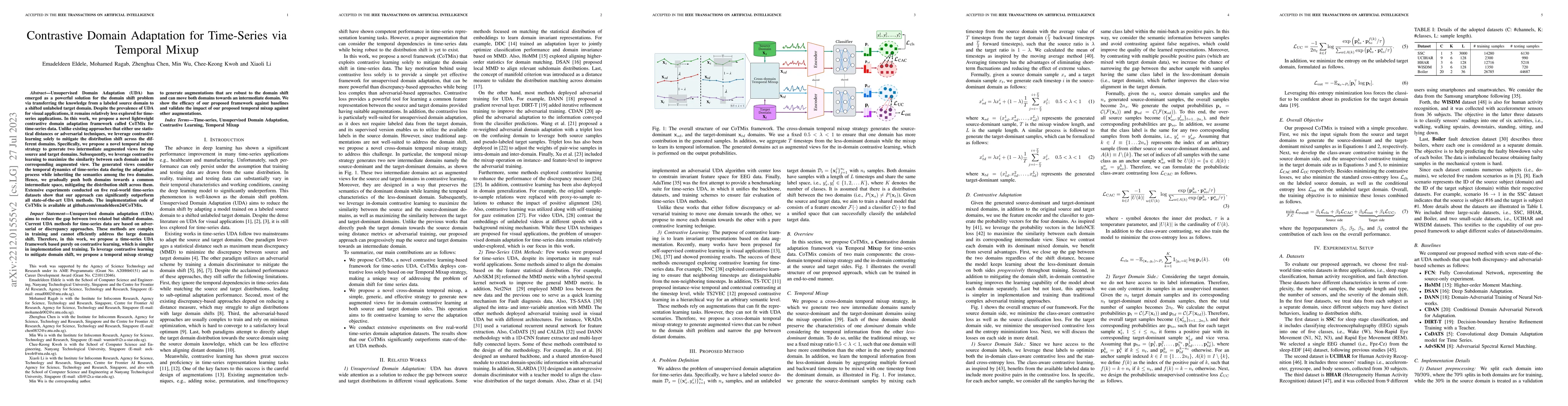 Thumbnail for Contrastive Domain Adaptation for Time-Series via Temporal Mixup