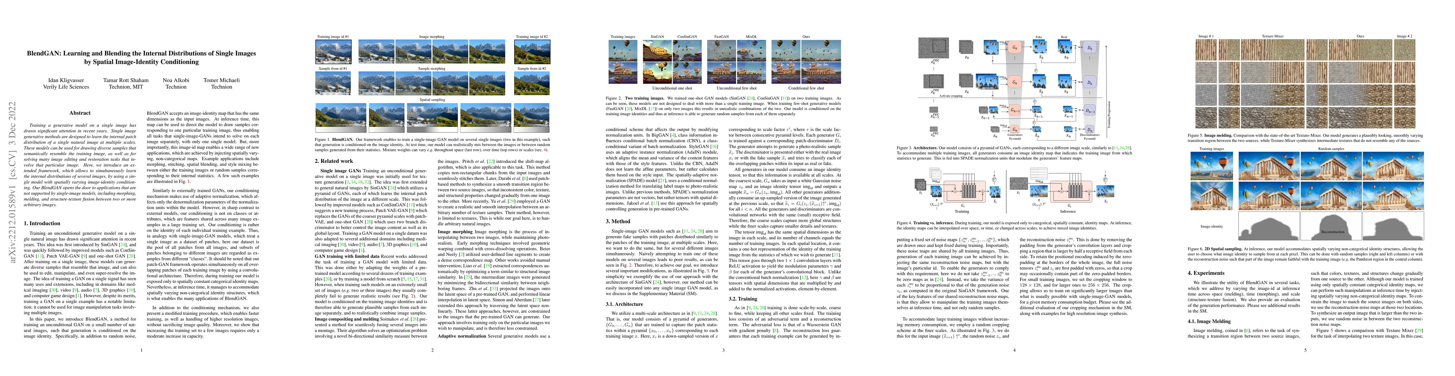 Thumbnail for BlendGAN: Learning and Blending the Internal Distributions of Single
  Images by Spatial Image-Identity Conditioning