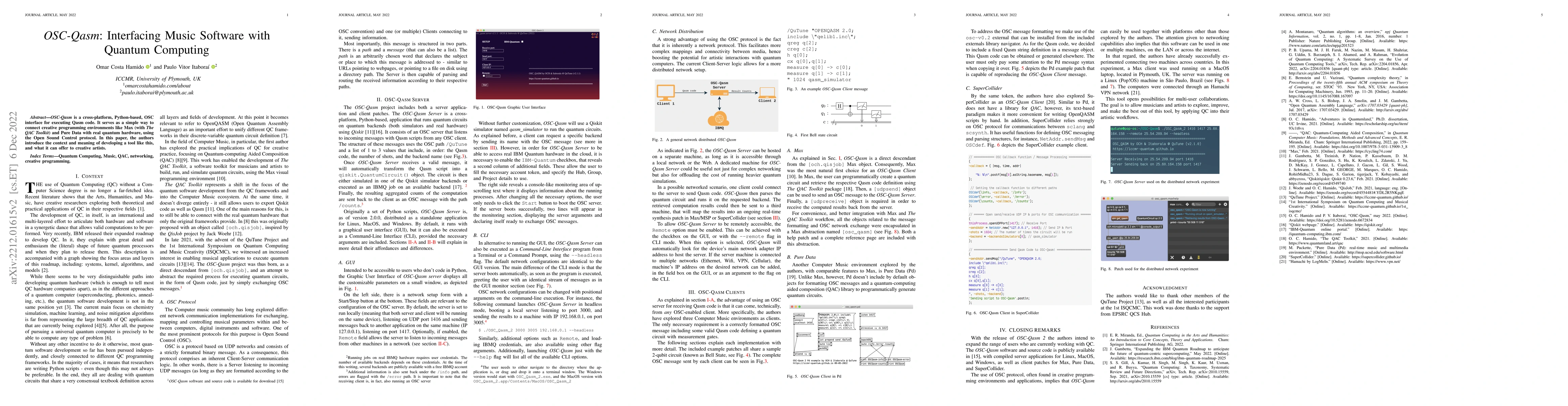 Thumbnail for OSC-Qasm: Interfacing Music Software with Quantum Computing