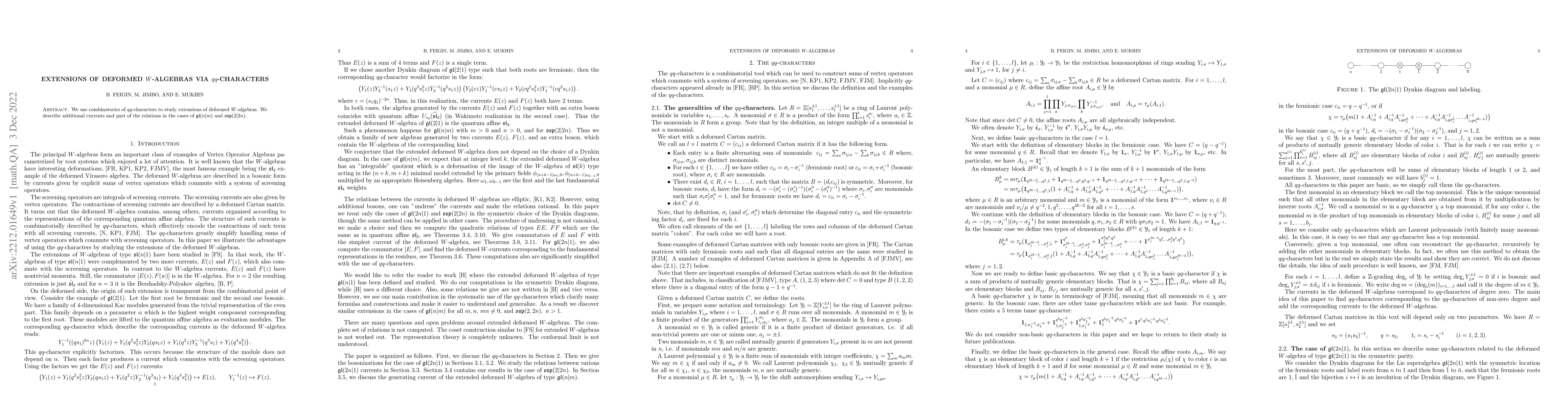 Thumbnail for Extensions of deformed $W$-algebras via $qq$-characters