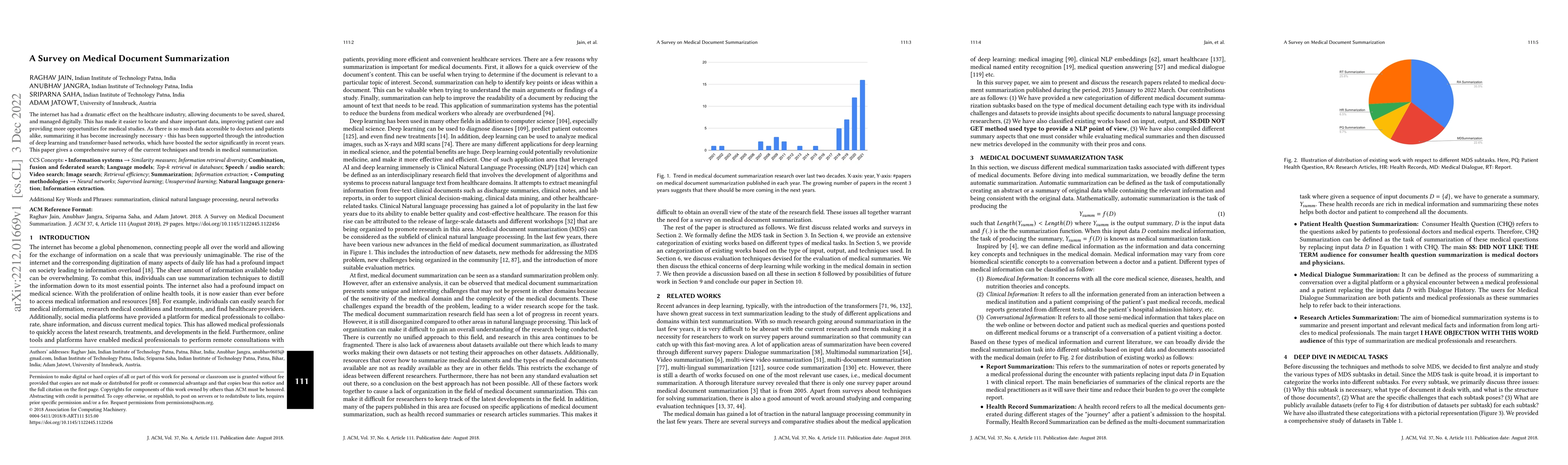 Thumbnail for A Survey on Medical Document Summarization