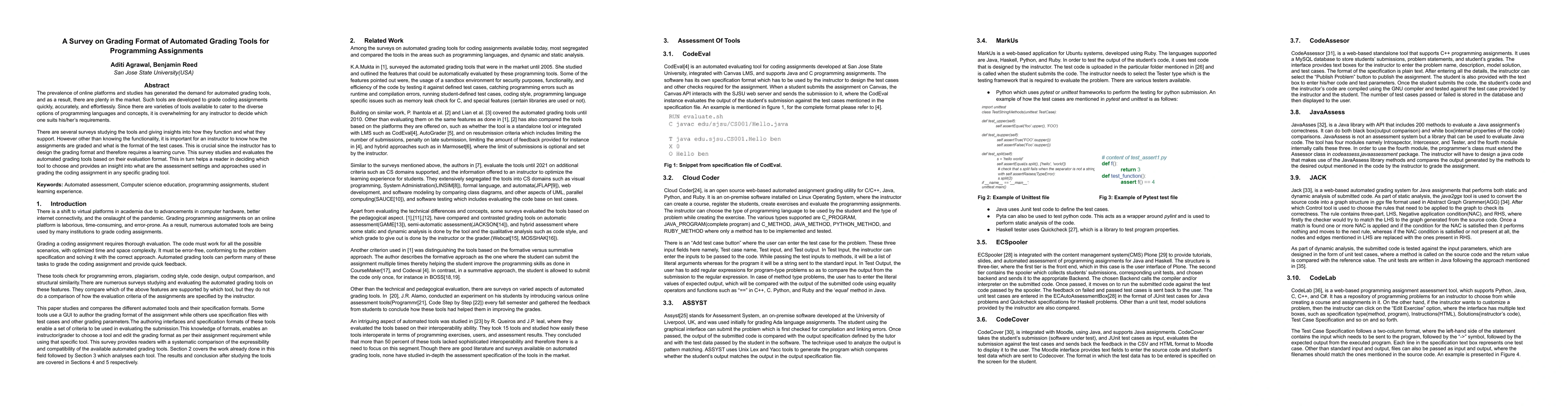 Thumbnail for A survey on grading format of automated grading tools for programming
  assignments
