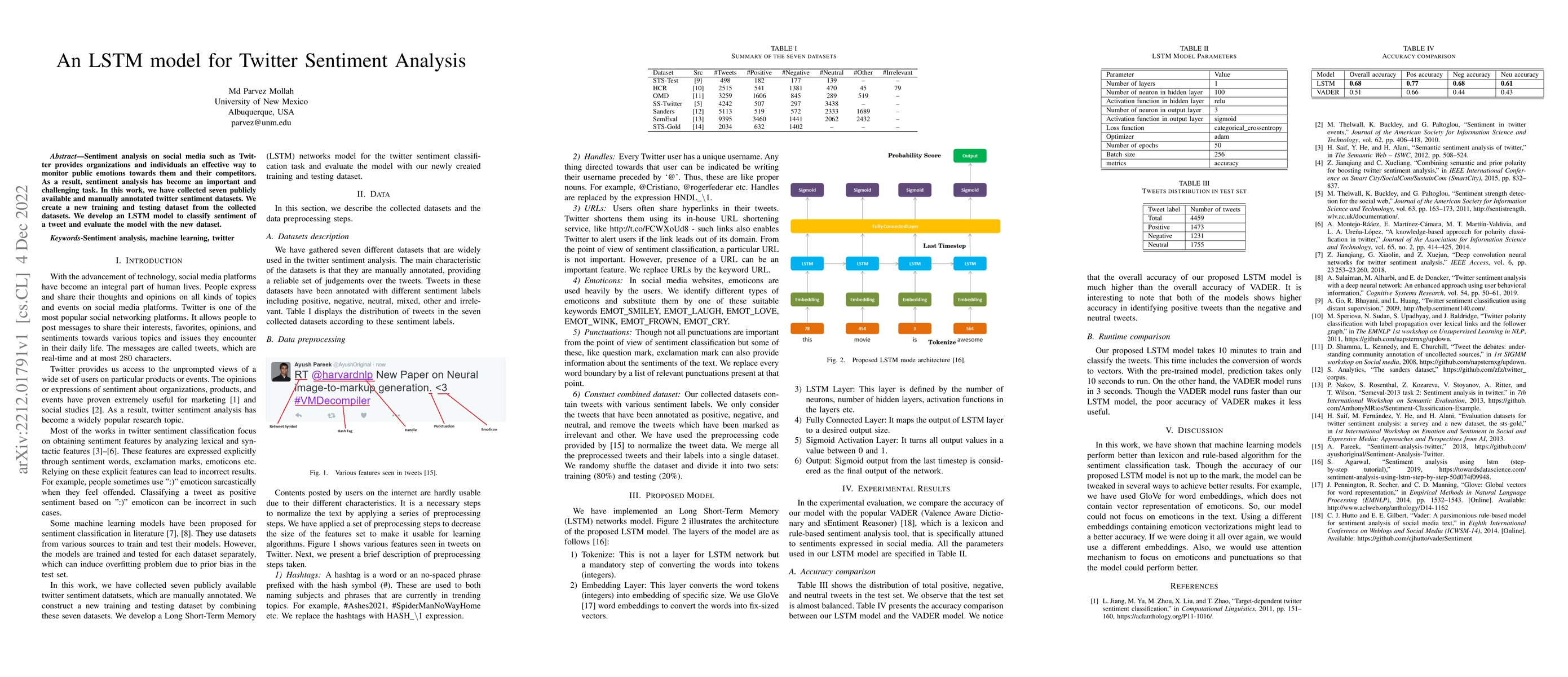 Thumbnail for An LSTM model for Twitter Sentiment Analysis