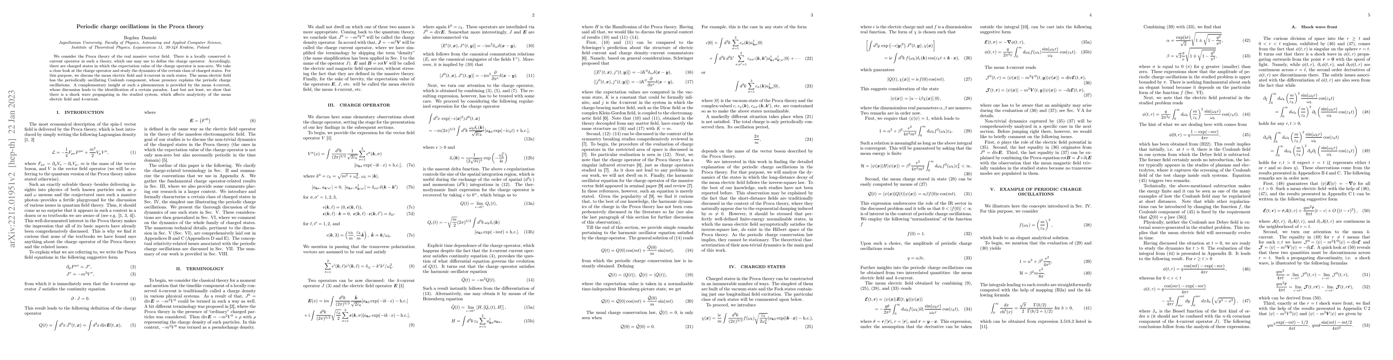 Thumbnail for Periodic charge oscillations in the Proca theory
