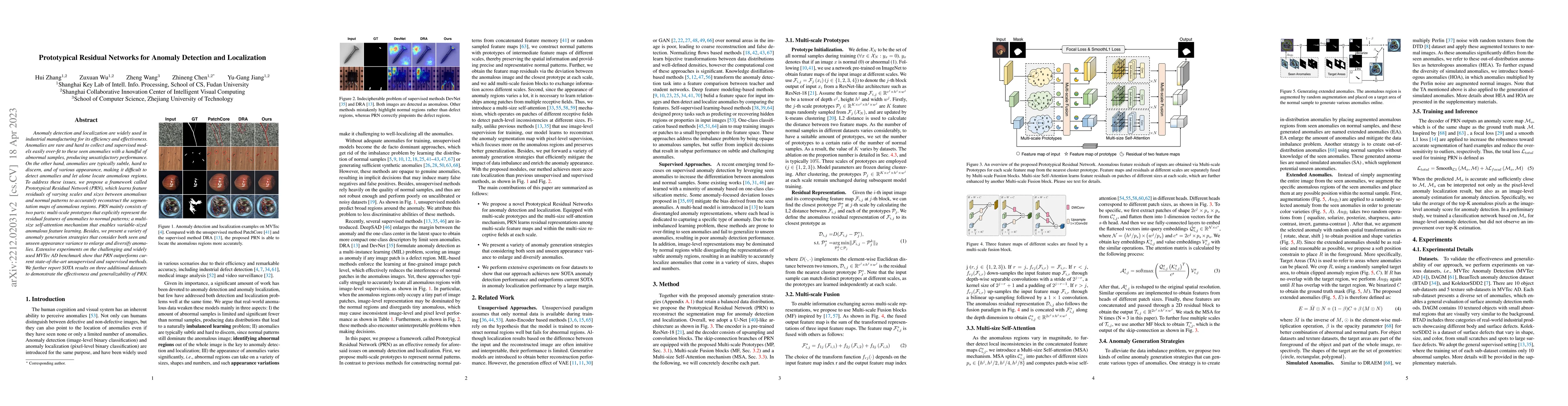 Thumbnail for Prototypical Residual Networks for Anomaly Detection and Localization