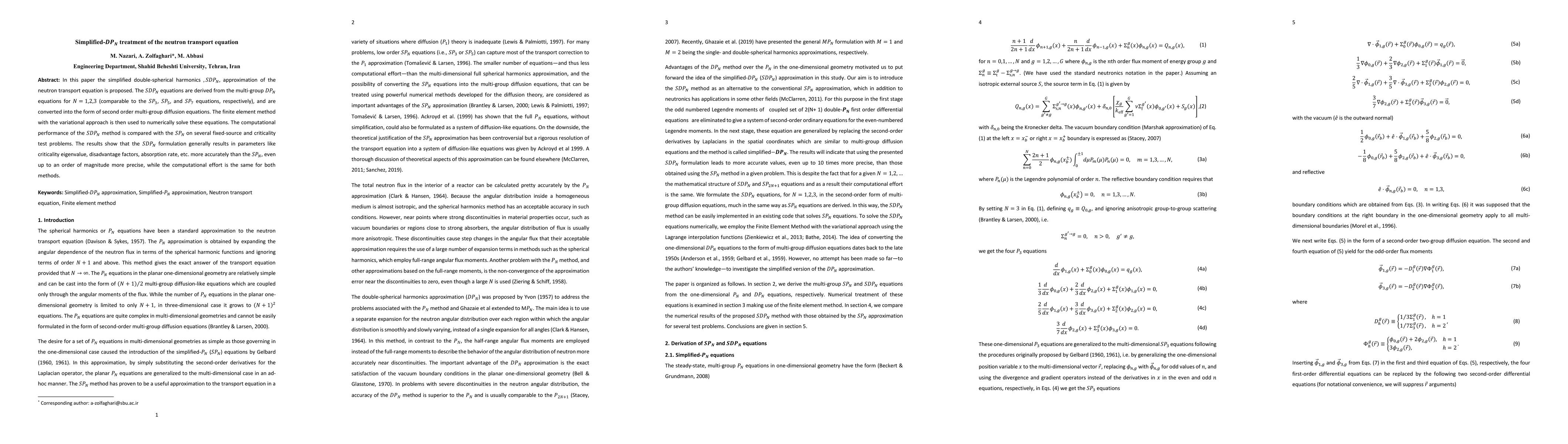 Thumbnail for Simplified-DPN treatment of the neutron transport equation