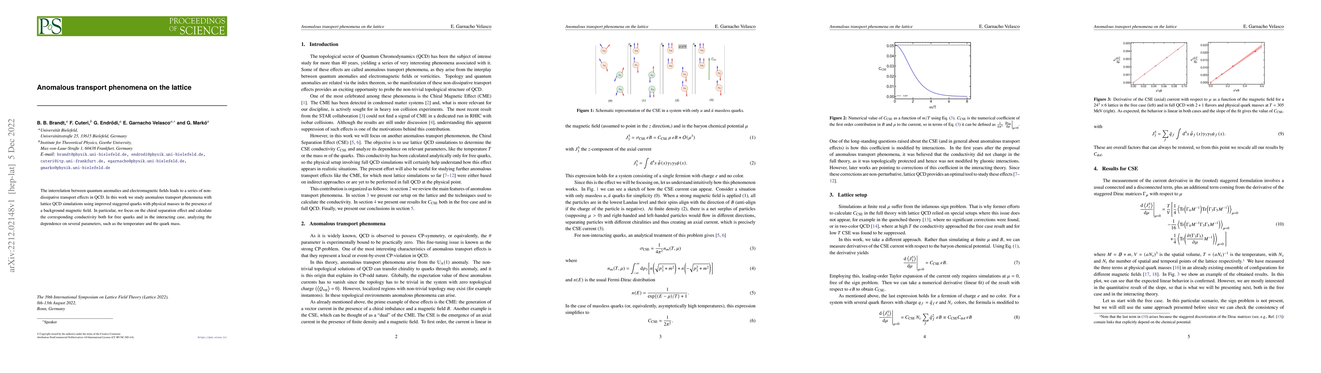 Thumbnail for Anomalous transport phenomena on the lattice