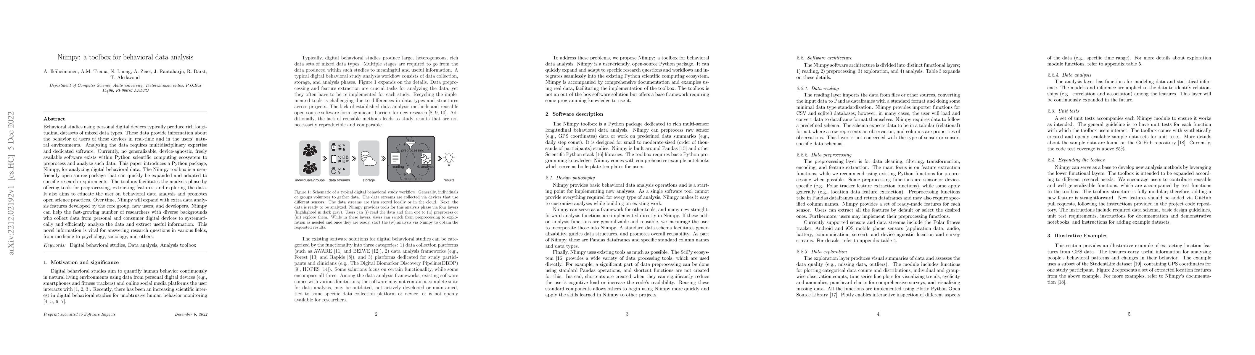 Thumbnail for Niimpy: a toolbox for behavioral data analysis