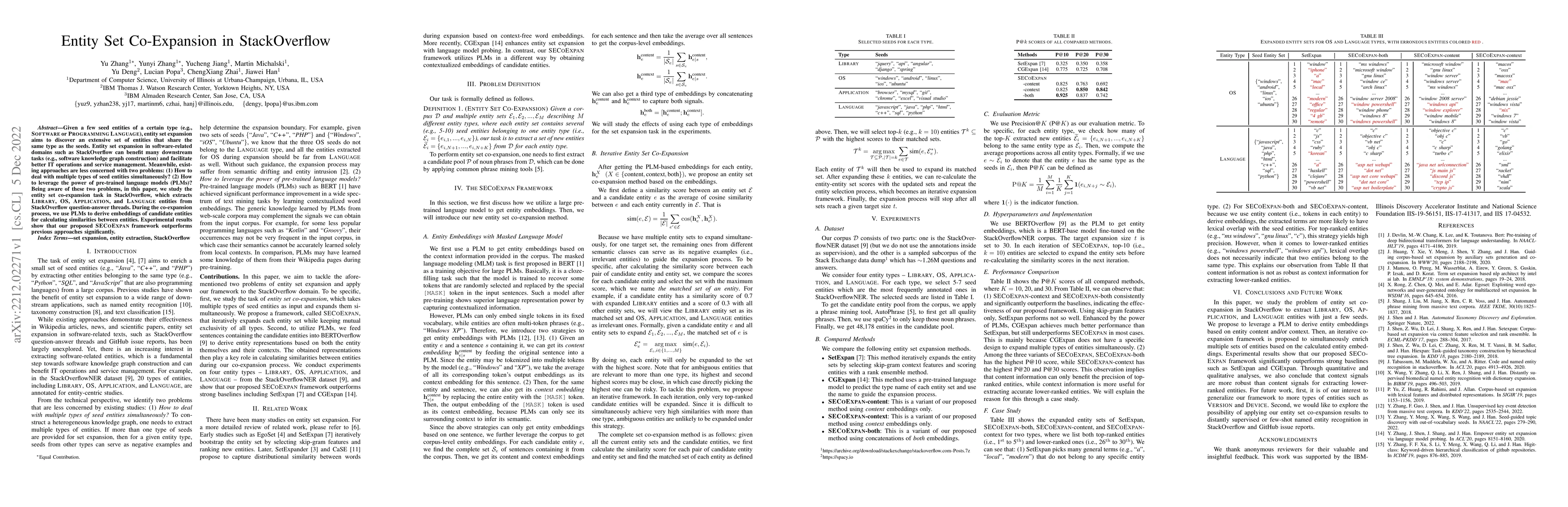 Thumbnail for Entity Set Co-Expansion in StackOverflow