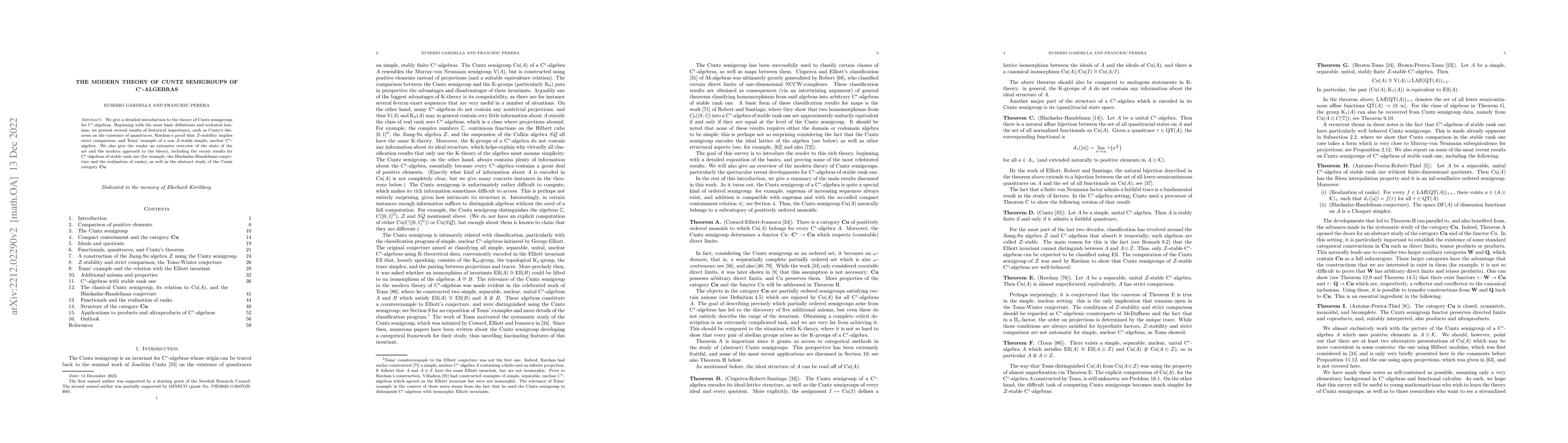 Thumbnail for The modern theory of Cuntz semigroups of C*-algebras