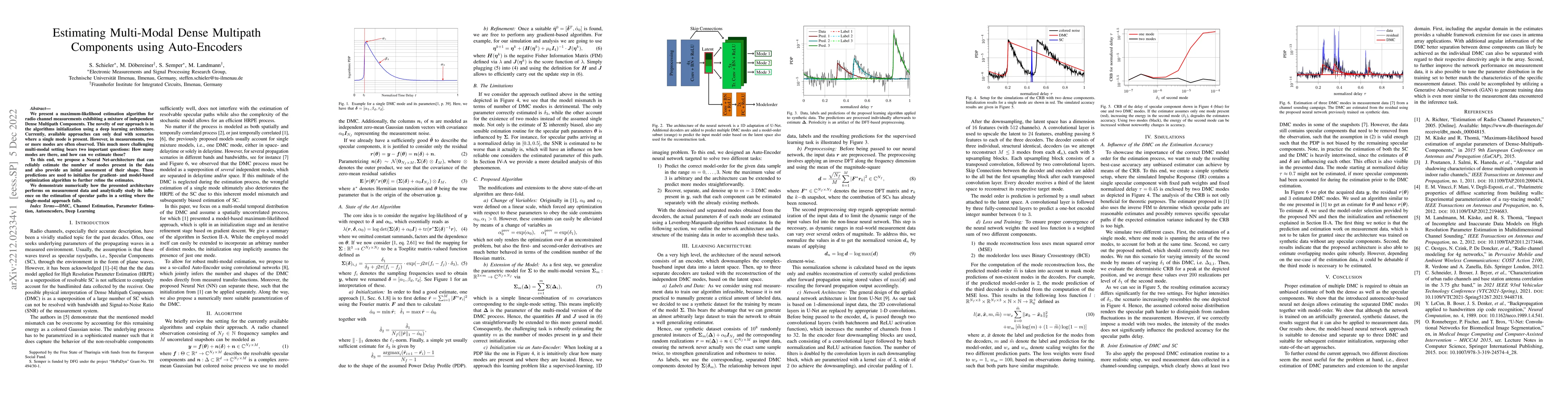 Thumbnail for Estimating Multi-Modal Dense Multipath Components using Auto-Encoders