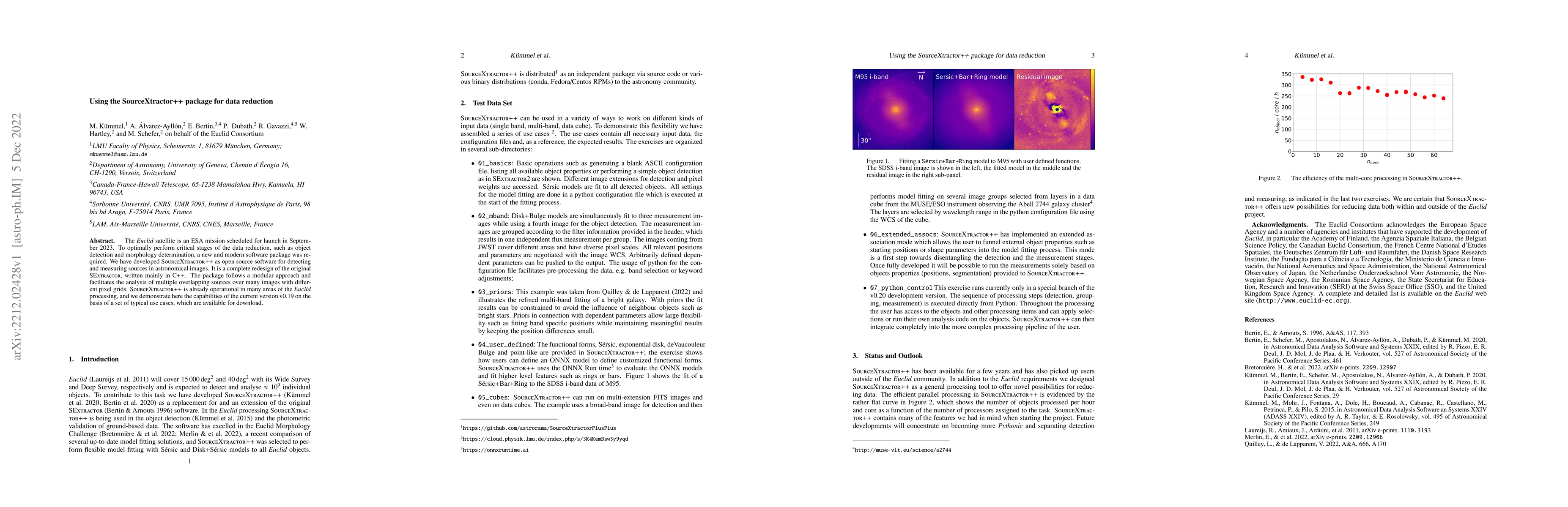 Thumbnail for Using the SourceXtractor++ package for data reduction