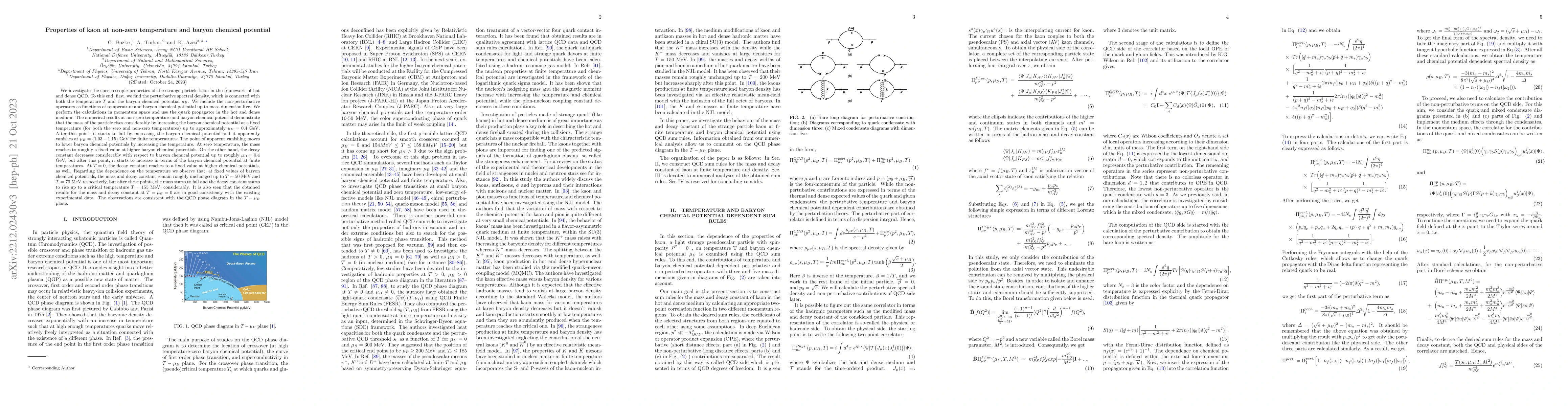 Thumbnail for Properties of kaon at non-zero temperature and baryon chemical potential