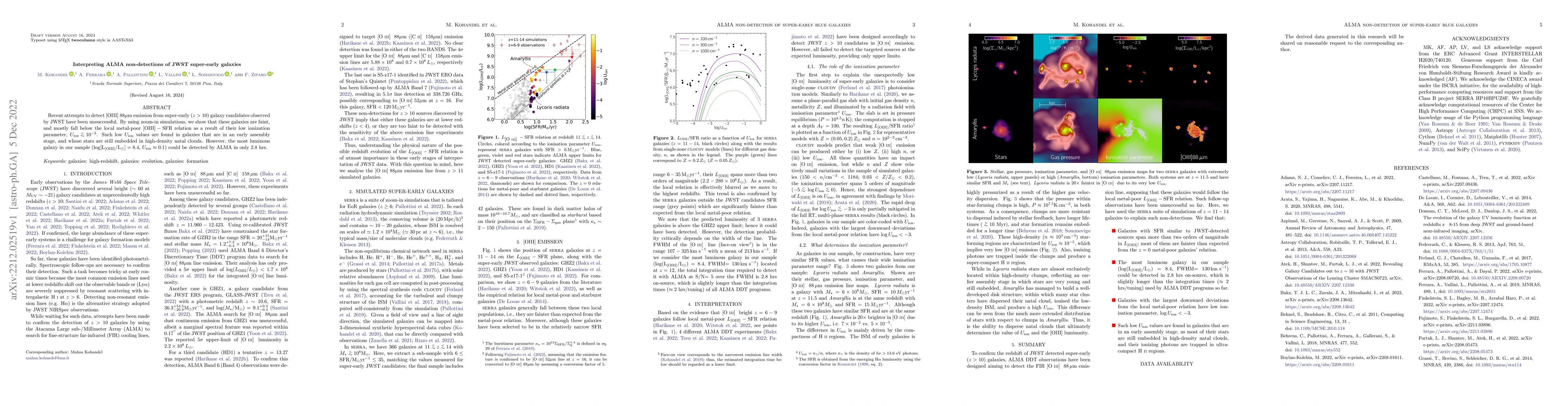 Thumbnail for Interpreting ALMA non-detections of JWST super-early galaxies