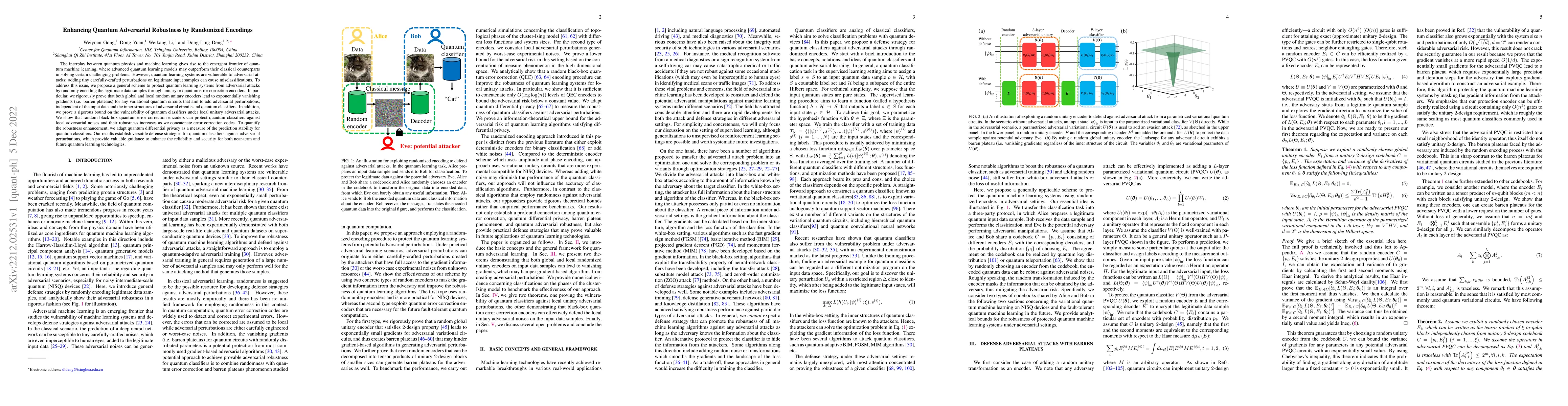 Thumbnail for Enhancing Quantum Adversarial Robustness by Randomized Encodings