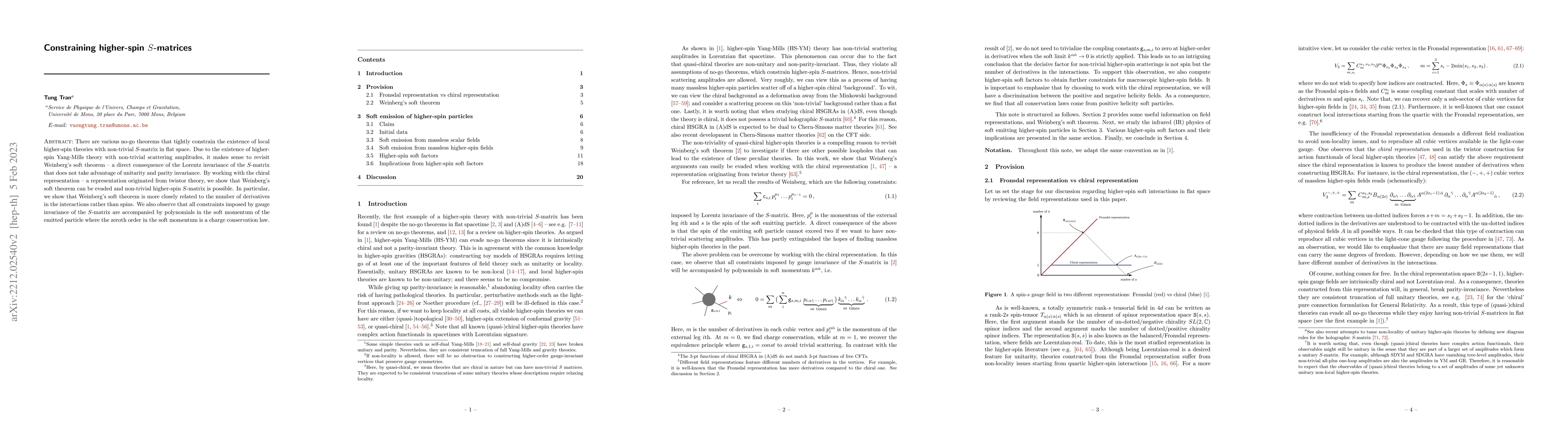 Thumbnail for Constraining higher-spin S-matrices