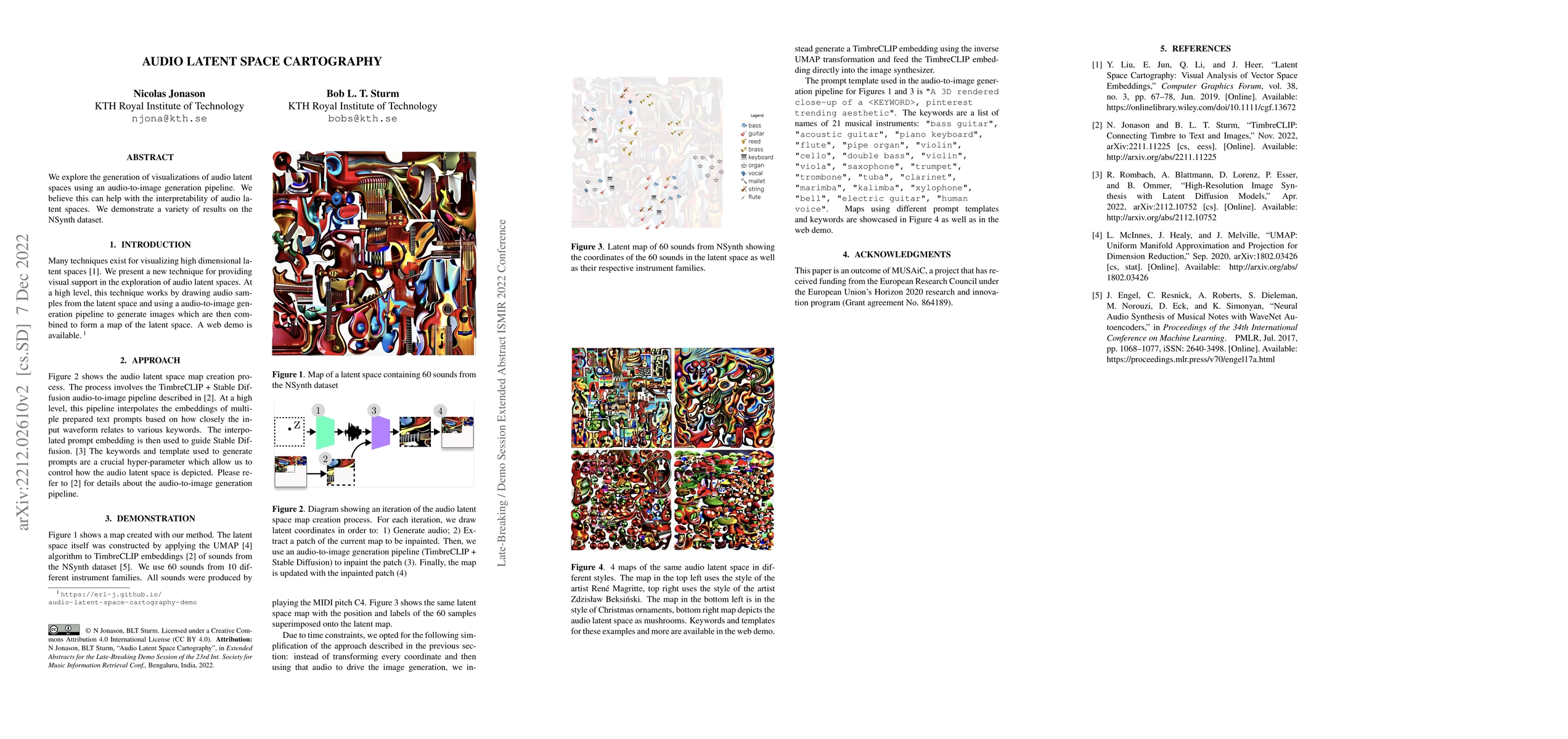 Thumbnail for Audio Latent Space Cartography