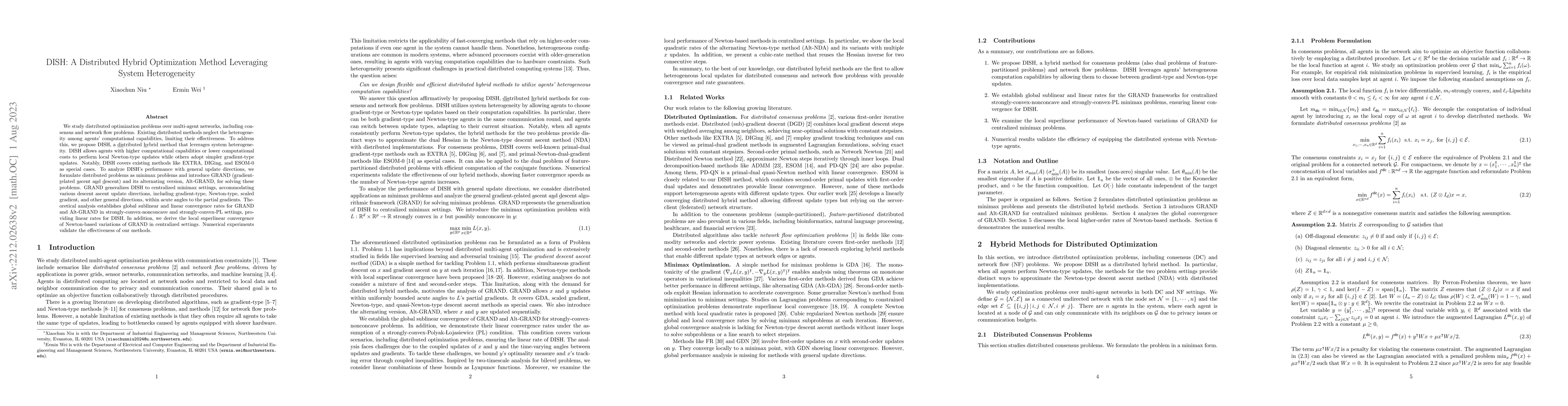 Thumbnail for DISH: A Distributed Hybrid Optimization Method Leveraging System
  Heterogeneity