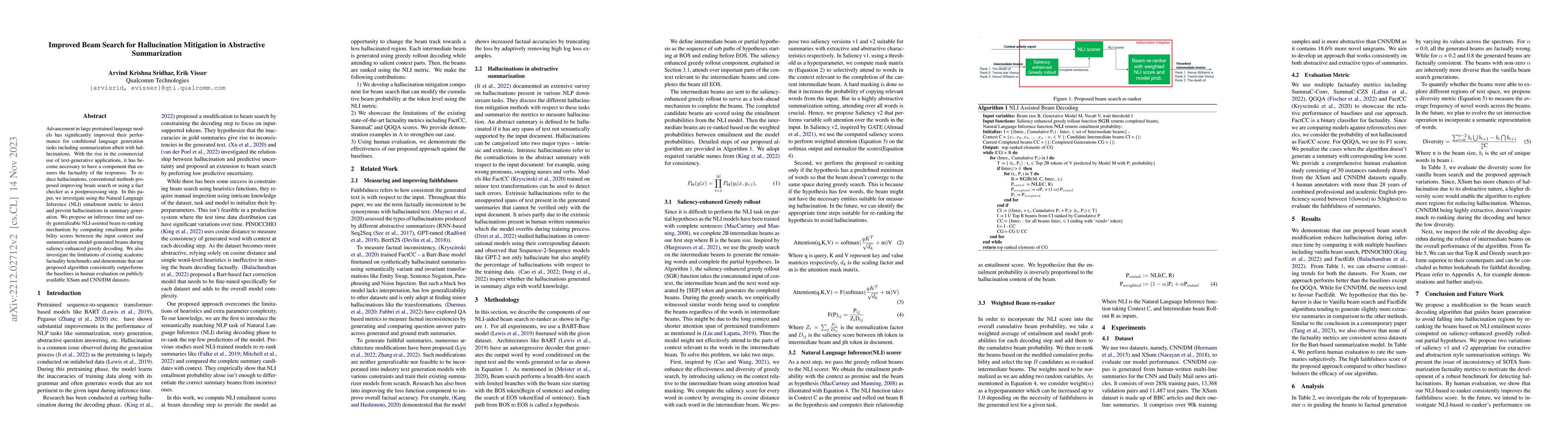 Thumbnail for Improved Beam Search for Hallucination Mitigation in Abstractive
  Summarization