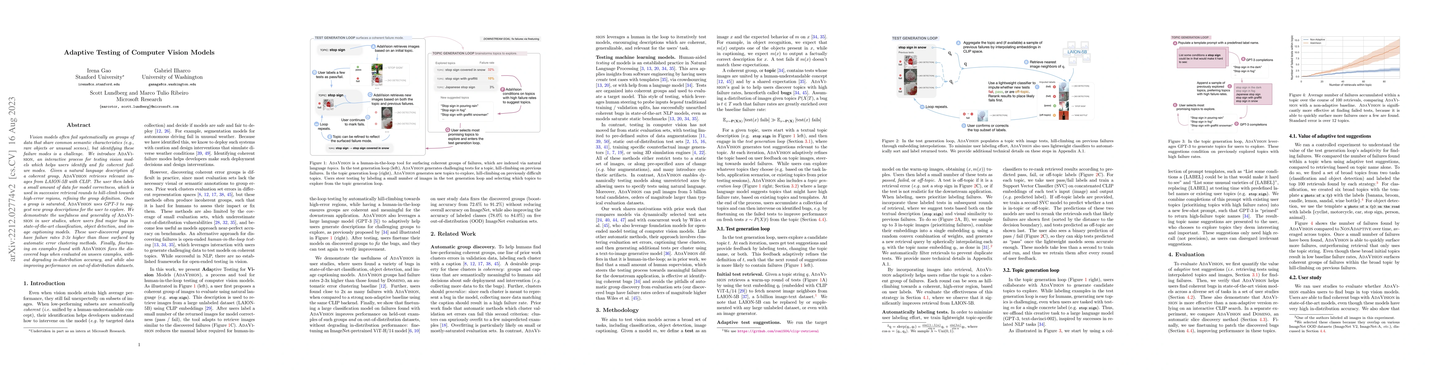 Thumbnail for Adaptive Testing of Computer Vision Models