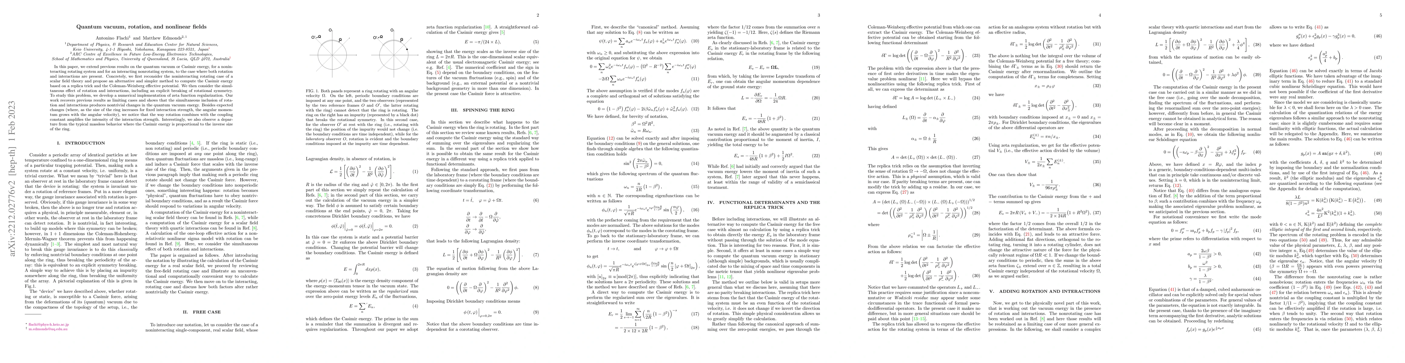 Thumbnail for Quantum vacuum, rotation, and nonlinear fields