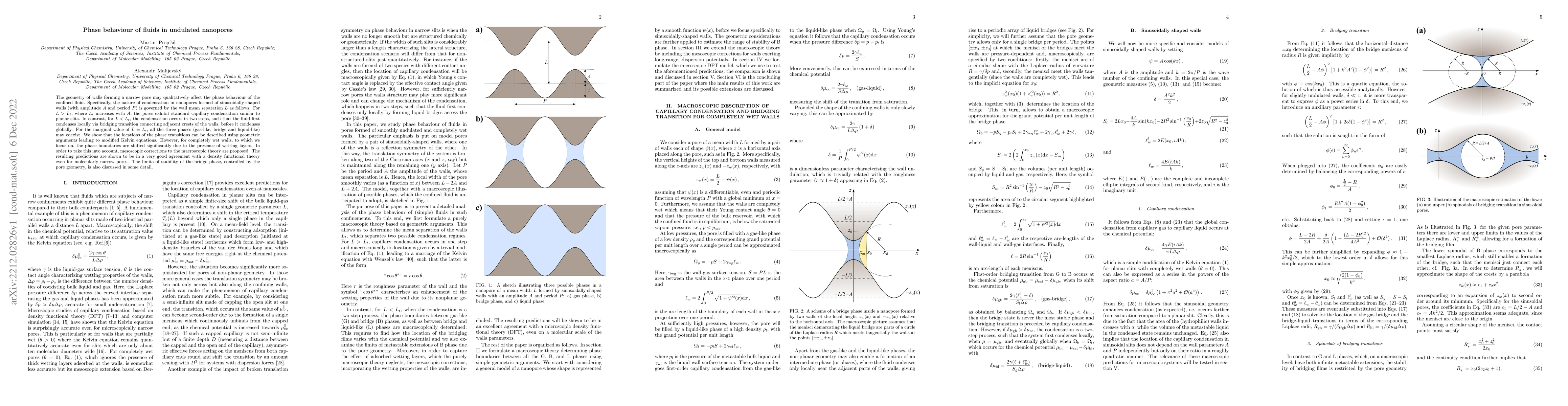 Thumbnail for Phase behaviour of fluids in undulated nanopores