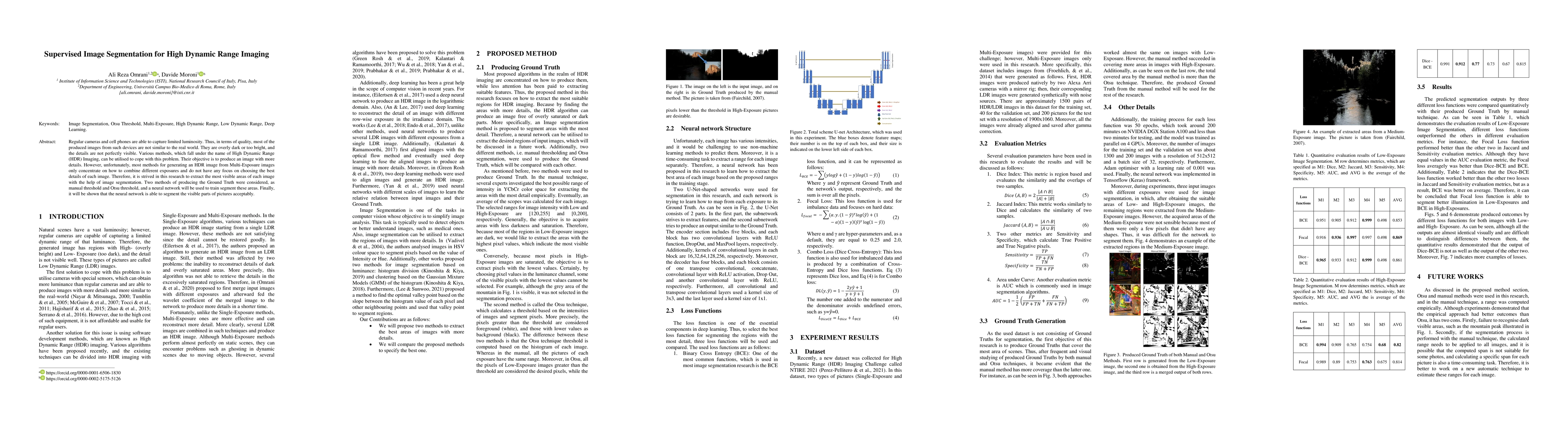 Thumbnail for Supervised Image Segmentation for High Dynamic Range Imaging