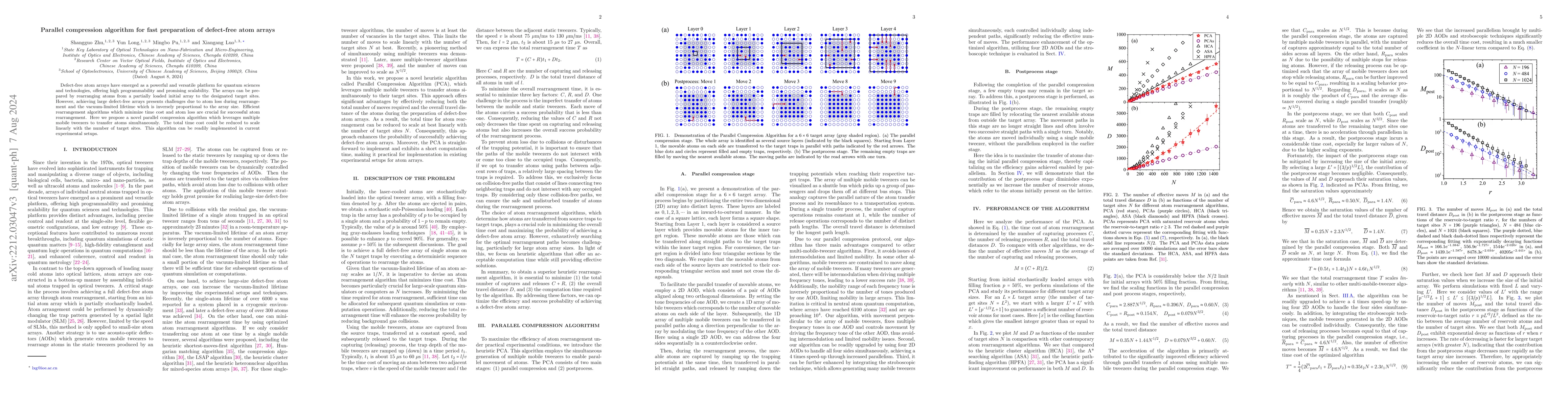 Thumbnail for Parallel compression algorithm for fast preparation of defect-free atom
  arrays