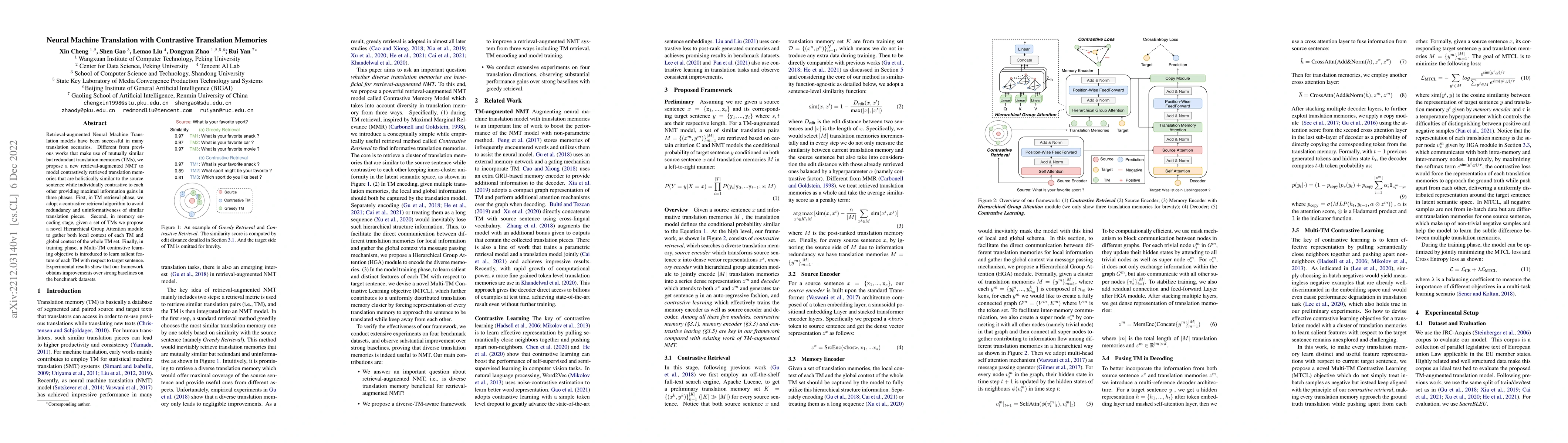 Thumbnail for Neural Machine Translation with Contrastive Translation Memories