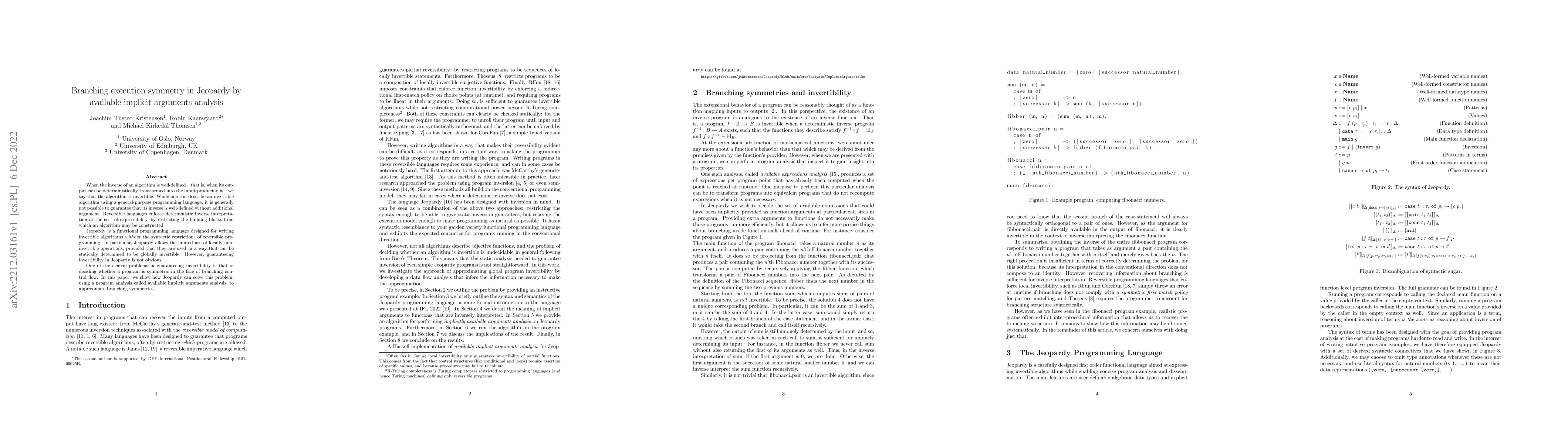 Thumbnail for Branching execution symmetry in Jeopardy by available implicit arguments
  analysis