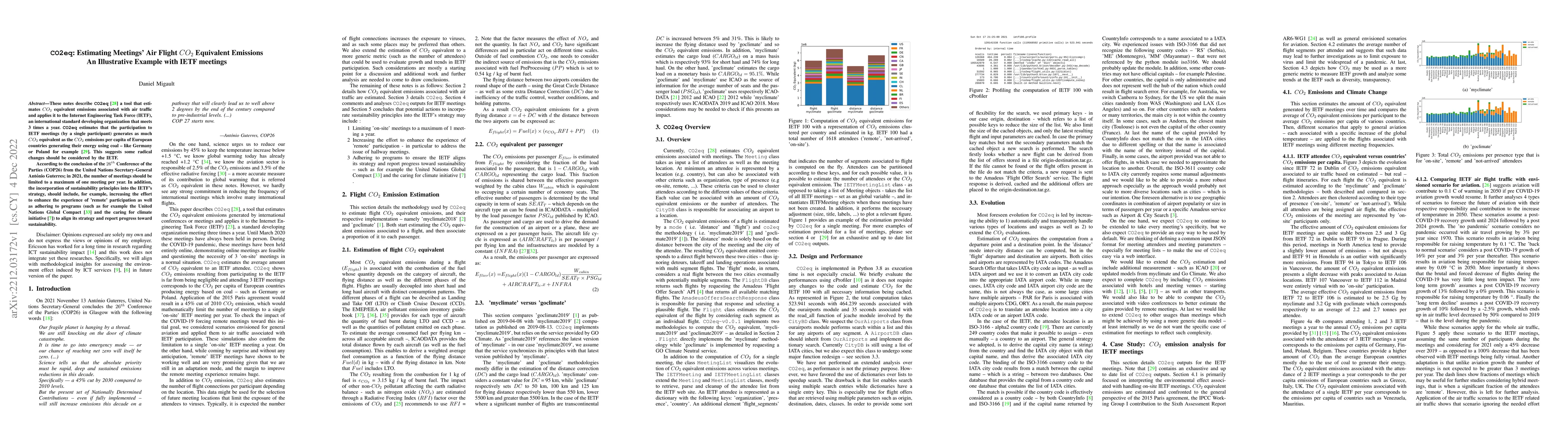 Thumbnail for Estimating Meetings' Air Flight $CO_2$ Equivalent Emissions An
  Illustrative Example with IETF meetings