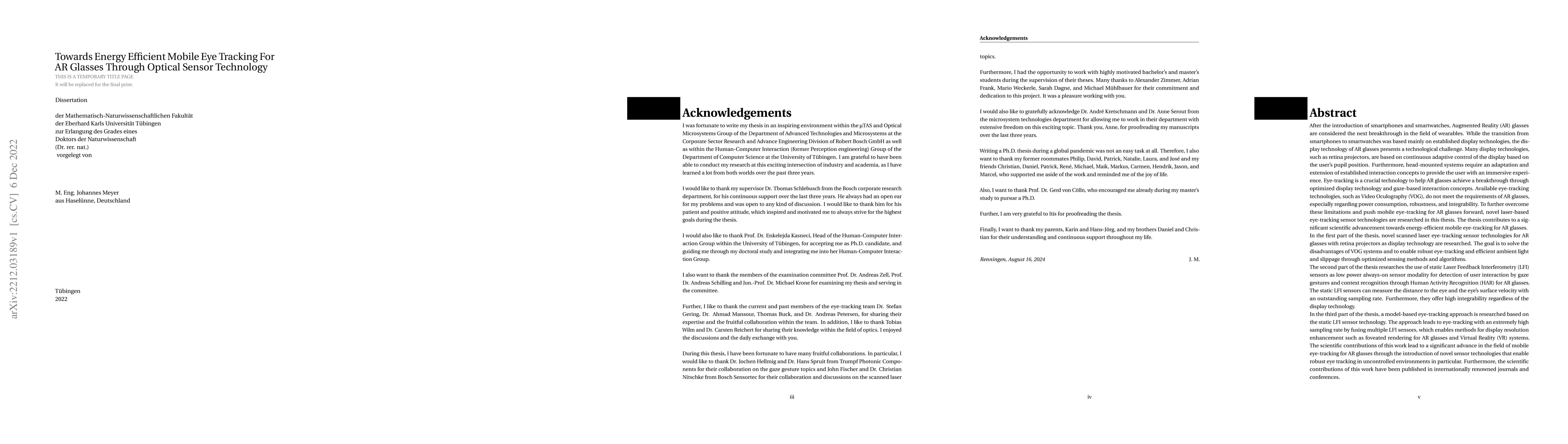 Thumbnail for Towards Energy Efficient Mobile Eye Tracking for AR Glasses through
  Optical Sensor Technology