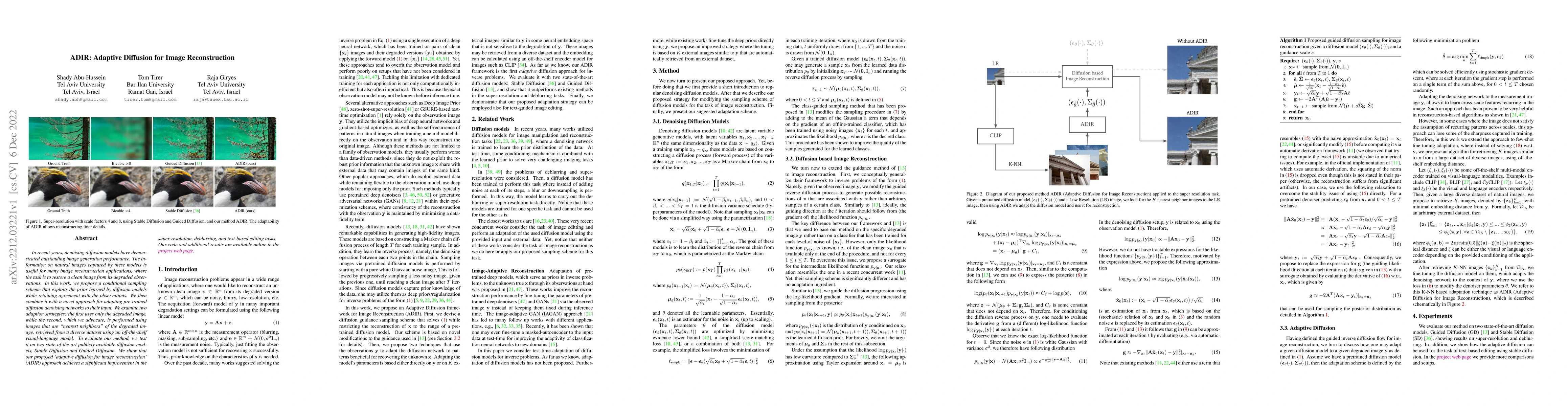 Thumbnail for ADIR: Adaptive Diffusion for Image Reconstruction