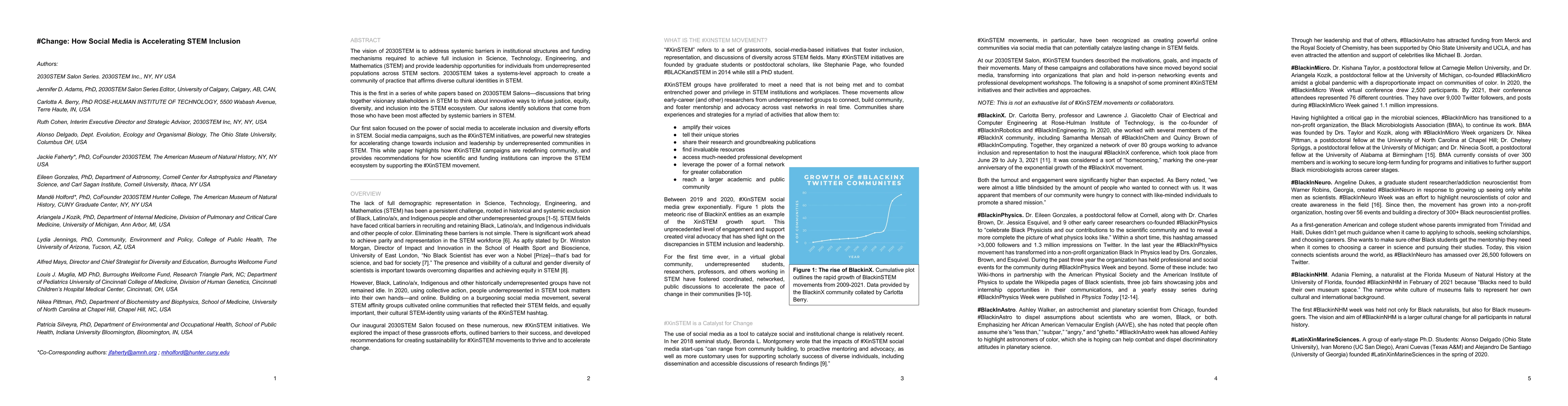 Thumbnail for #Change: How Social Media is Accelerating STEM Inclusion