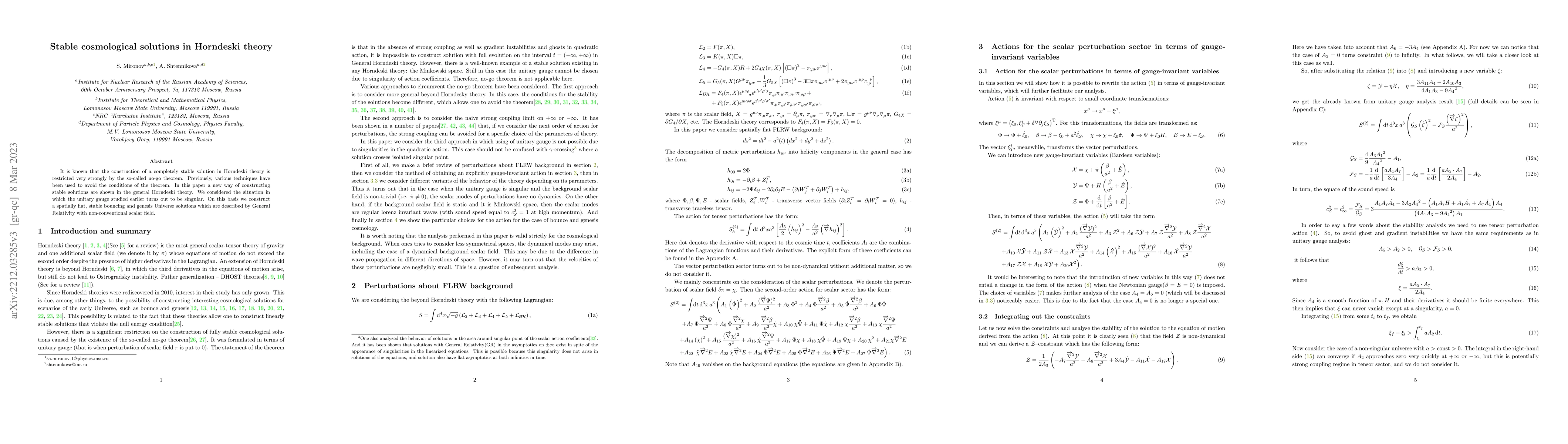 Thumbnail for Stable cosmological solutions in Horndeski theory