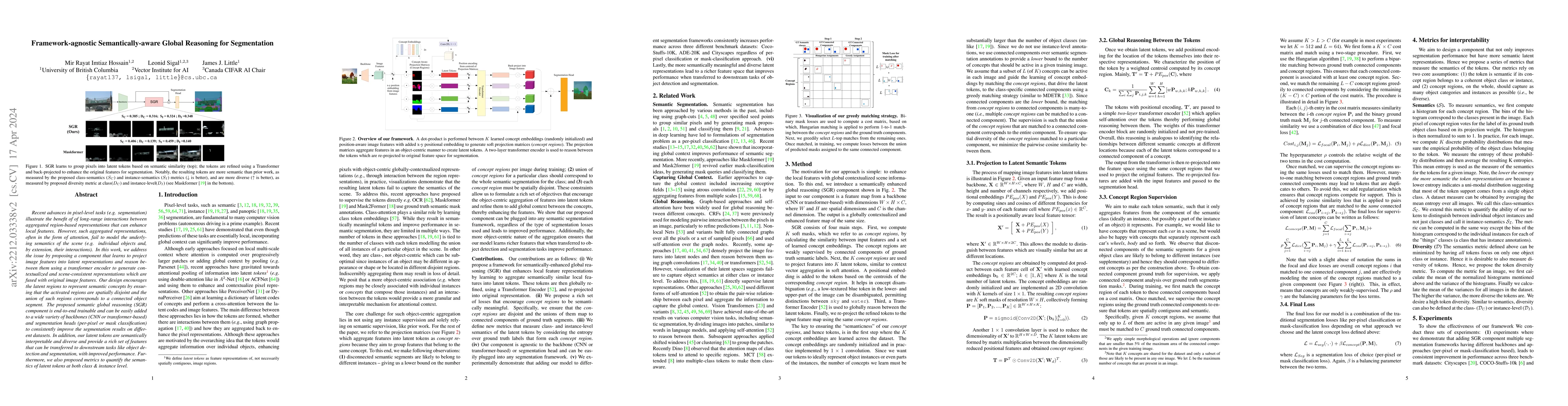 Thumbnail for Framework-agnostic Semantically-aware Global Reasoning for Segmentation