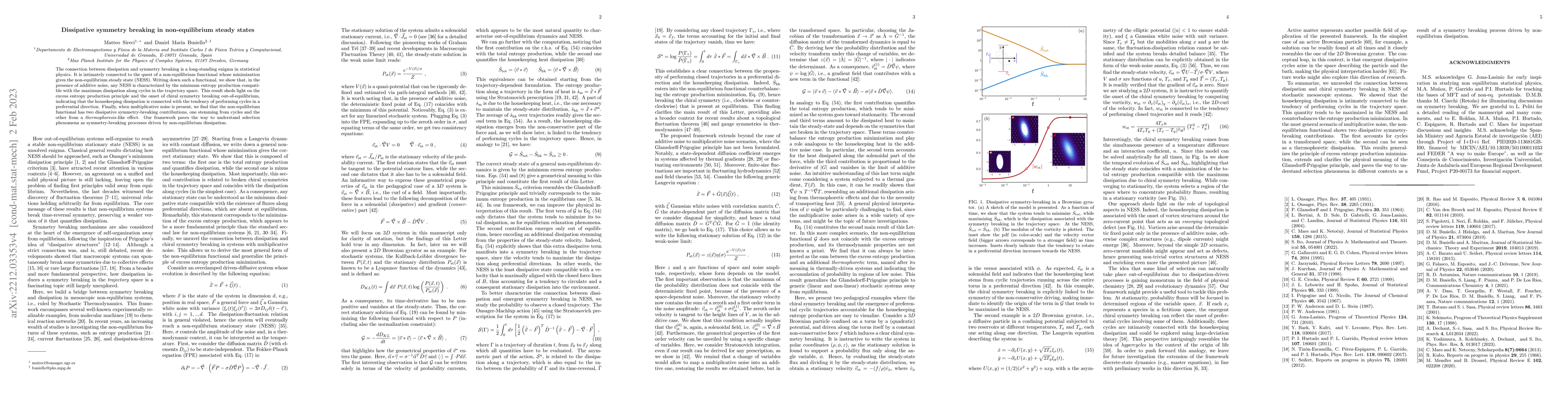 Thumbnail for Dissipative symmetry breaking in non-equilibrium steady states