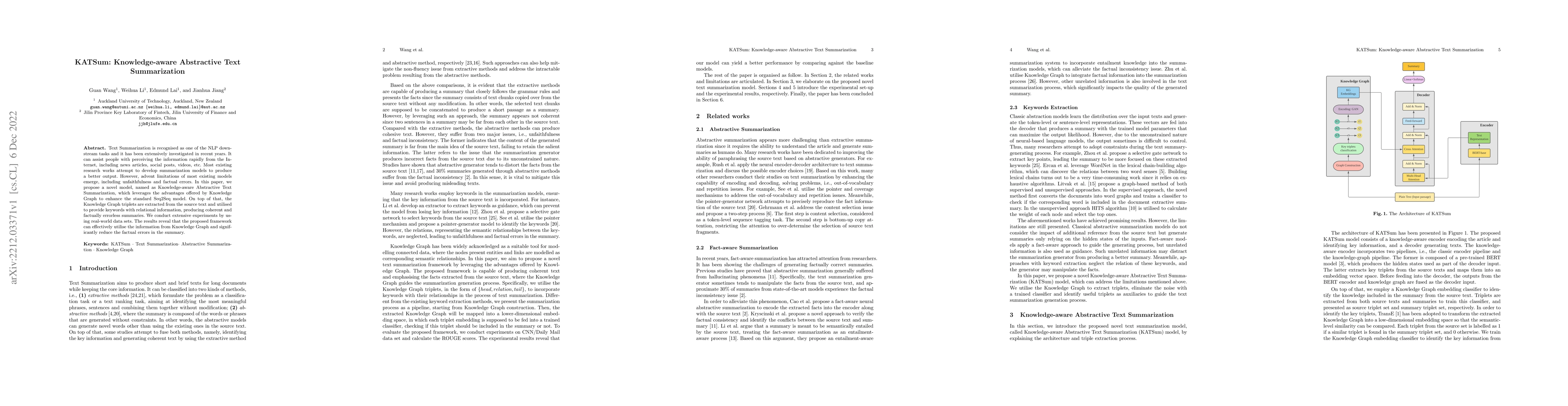 Thumbnail for KATSum: Knowledge-aware Abstractive Text Summarization