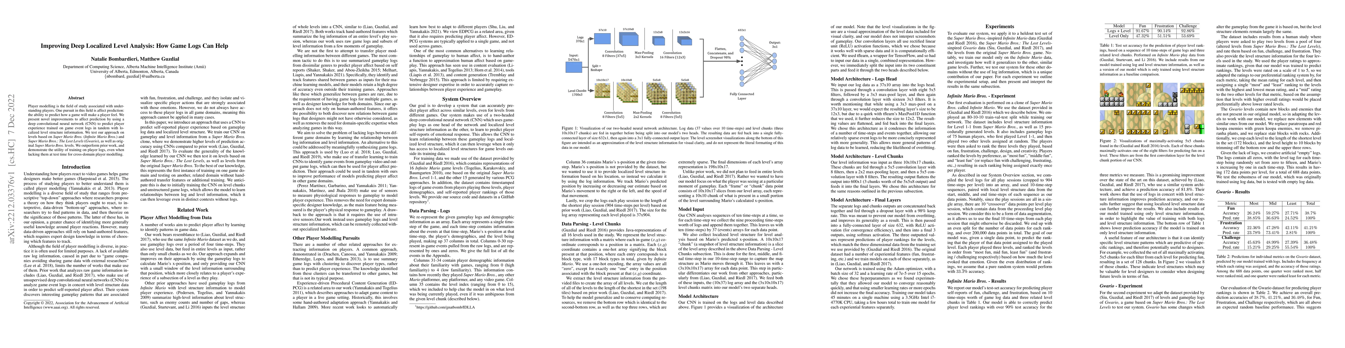 Thumbnail for Improving Deep Localized Level Analysis: How Game Logs Can Help