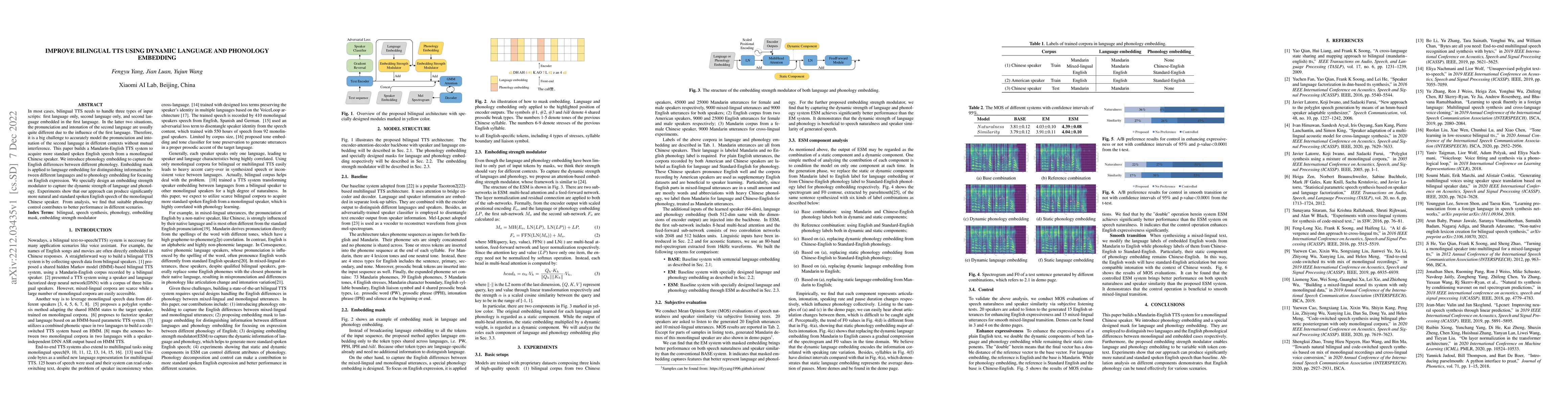 Thumbnail for Improve Bilingual TTS Using Dynamic Language and Phonology Embedding