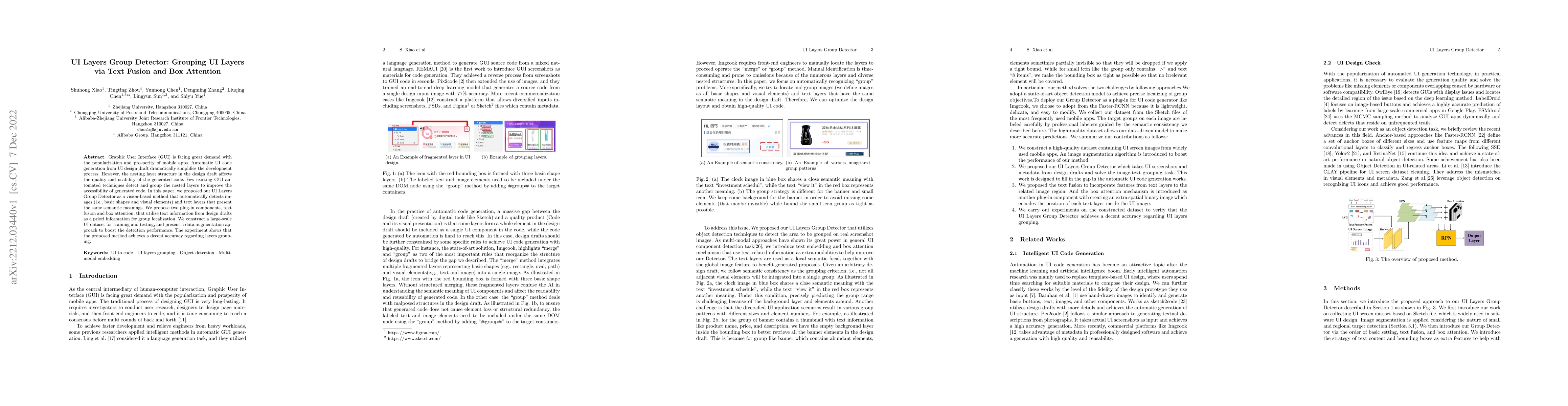 Thumbnail for UI Layers Group Detector: Grouping UI Layers via Text Fusion and Box
  Attention