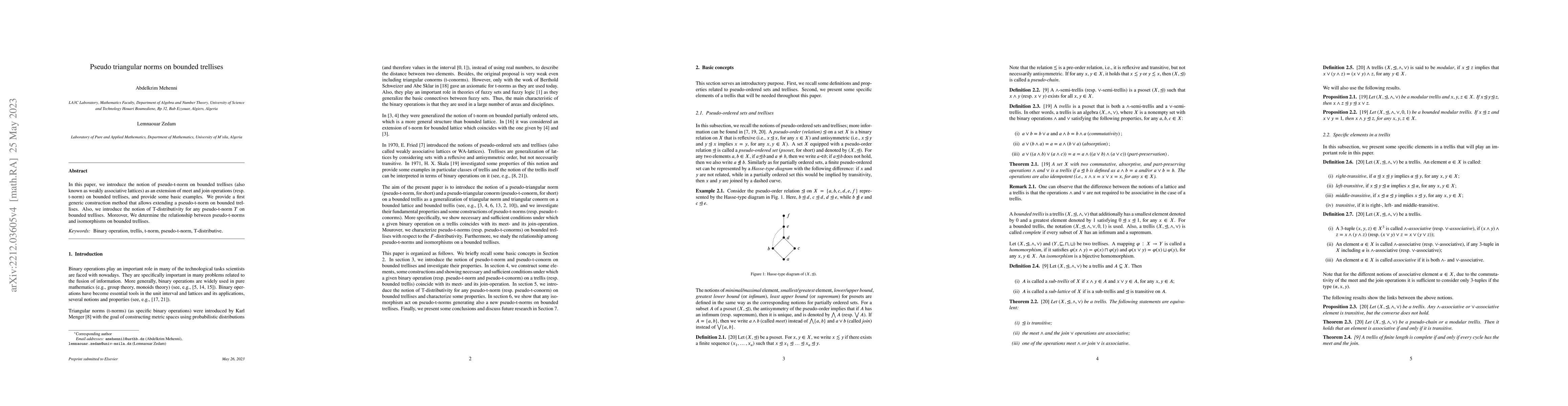 Thumbnail for Pseudo triangular norms on bounded trellises