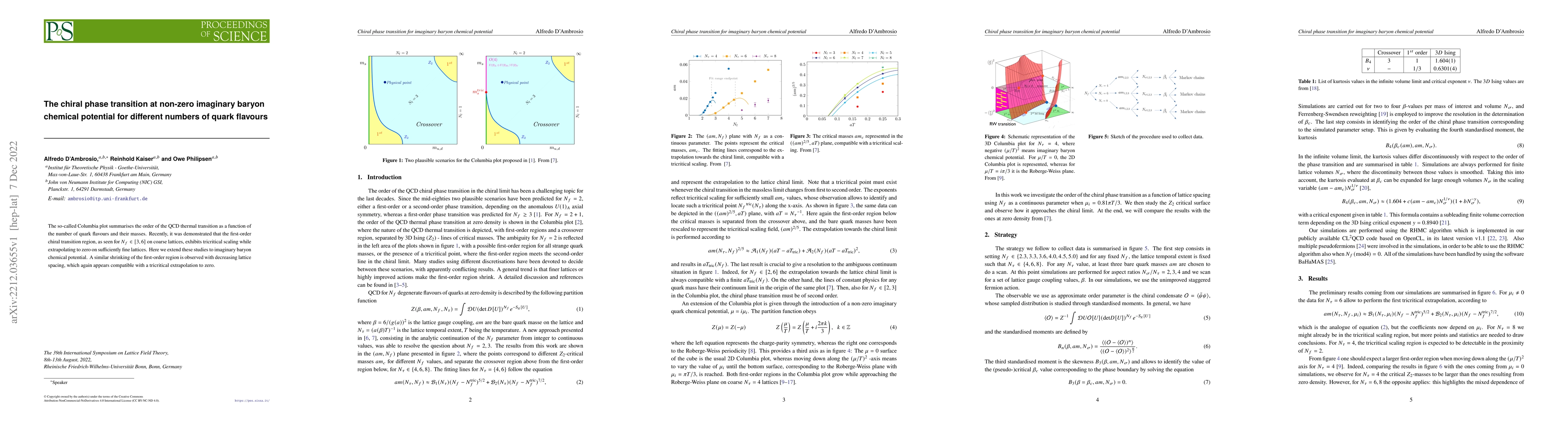 Thumbnail for The chiral phase transition at non-zero imaginary baryon chemical
  potential for different numbers of quark flavours