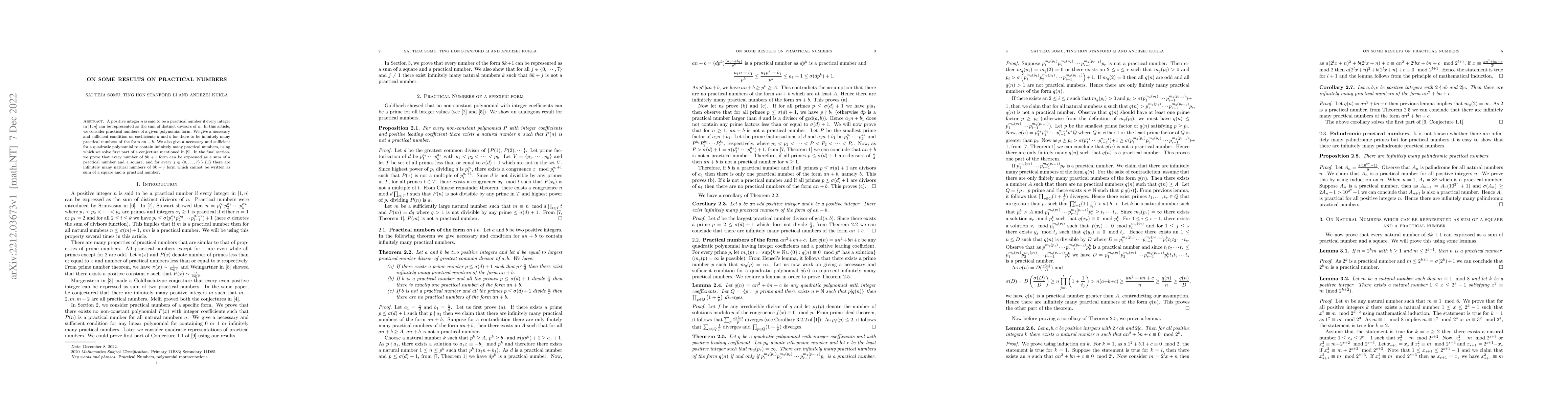 Thumbnail for On Some Results on Practical Numbers