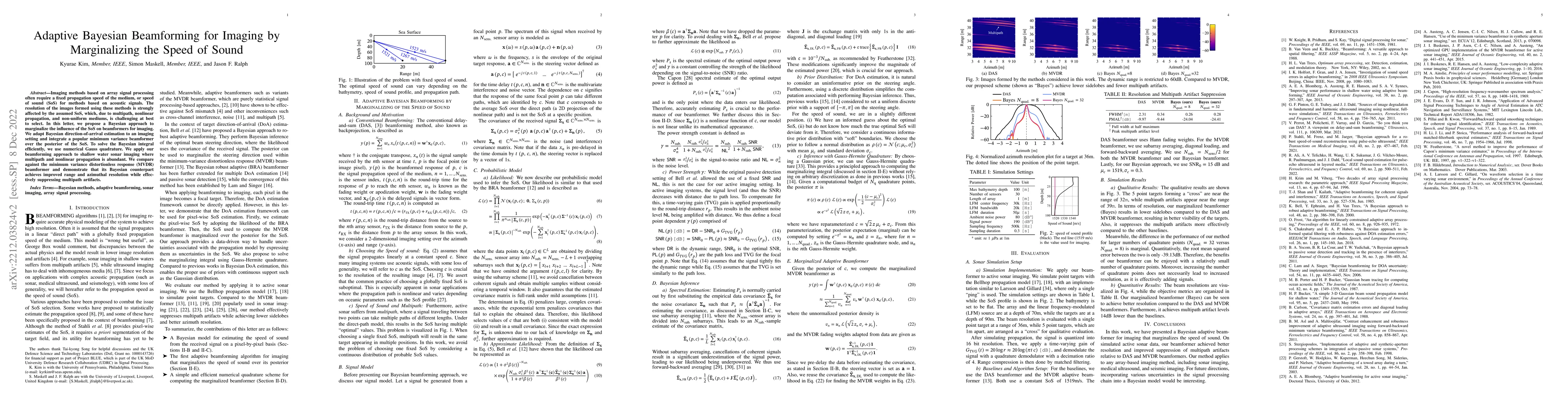 Thumbnail for Adaptive Bayesian Beamforming for Imaging by Marginalizing the Speed of
  Sound