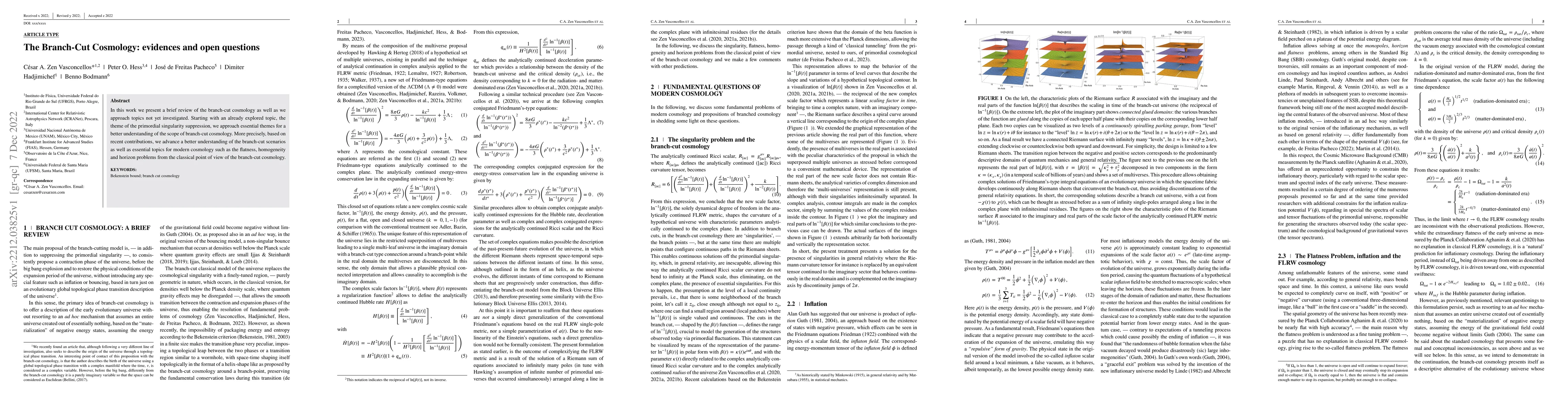 Thumbnail for The Branch-Cut Cosmology: evidences and open questions