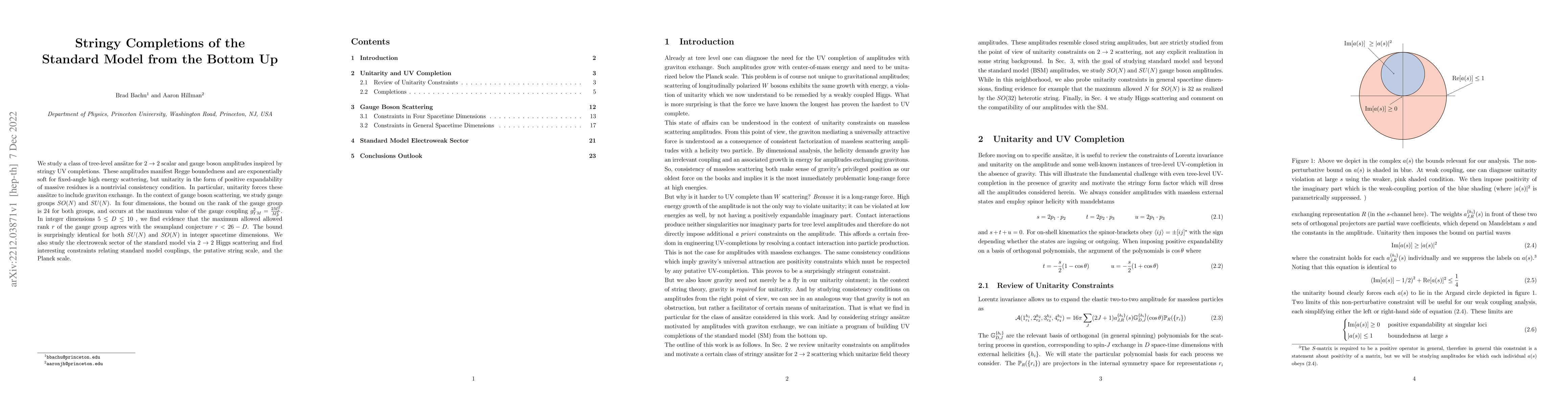 Thumbnail for Stringy Completions of the Standard Model from the Bottom Up