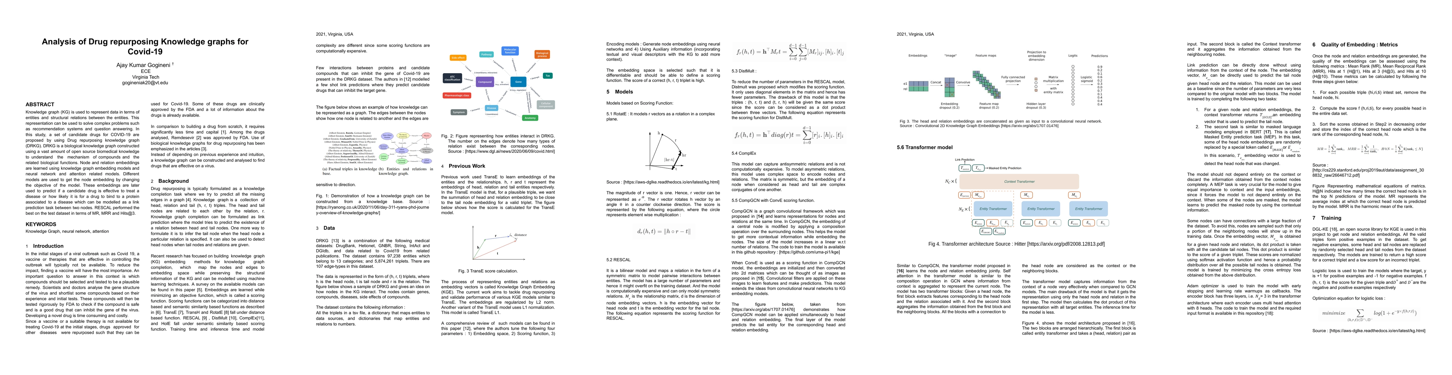 Thumbnail for Analysis of Drug repurposing Knowledge graphs for Covid-19