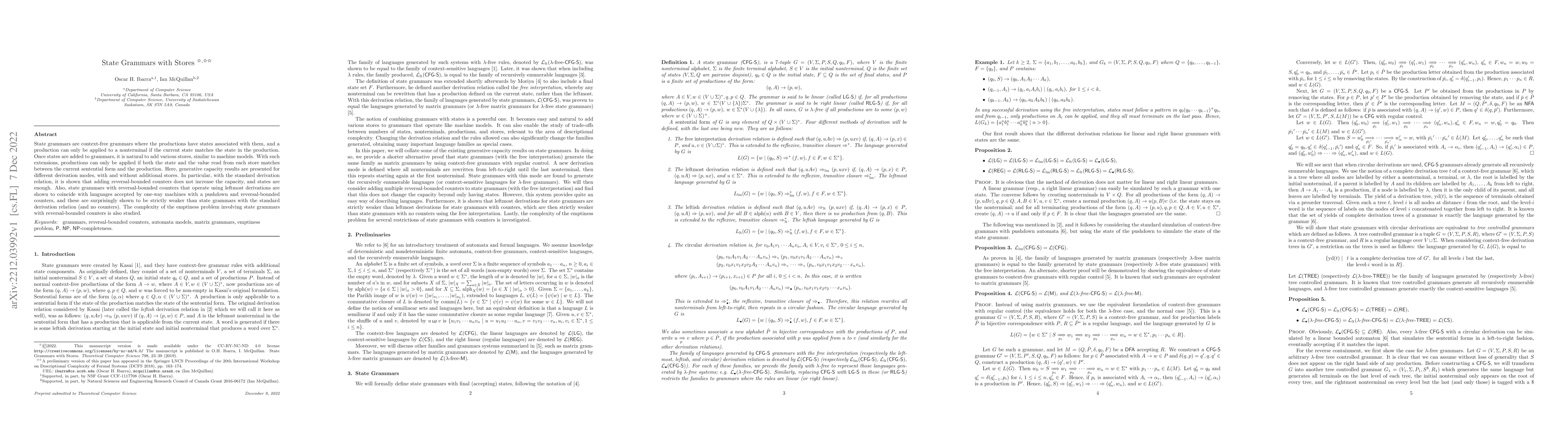 Thumbnail for State Grammars with Stores